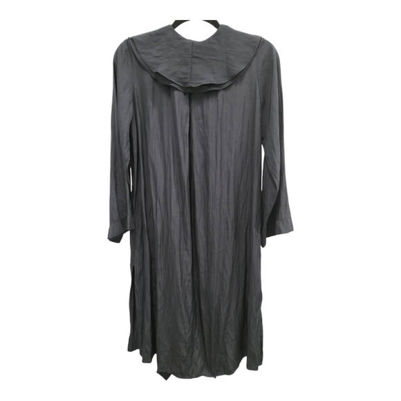 NWT Mela Purdie Rufflet Coat in Midnight SZ 6 - Picture 7 of 14